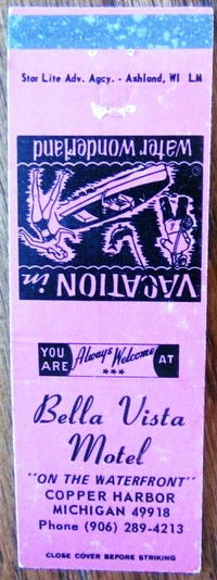 Bella Vista Motel - Matchbook (newer photo)